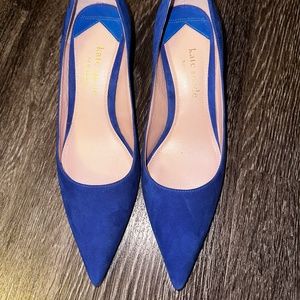 KATE SPADE // GARNISH PUMP// ELECTRIC BLUE // SIZE 9